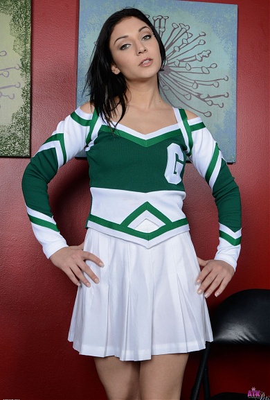 Cheerleader Aimee Black