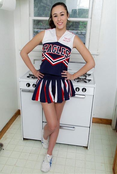 Cheerleader Anastasia Black