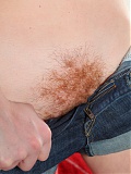 Hairy russian Girl Crystal