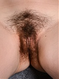 Hairy model Jade