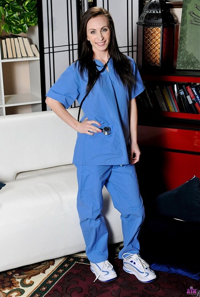 Sexy nurse Katie Marie
