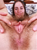 Hairy brunette Sia Wood